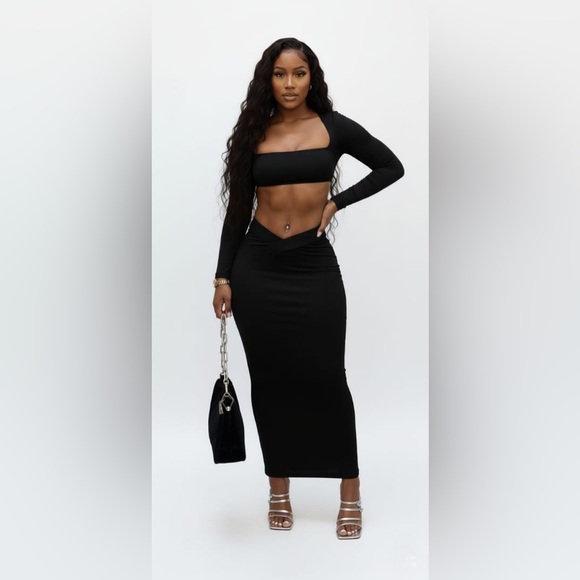 Sexy Skirt Womenswear Lady Comfort Basic Spandex Long Sleeve Comfortable - Picture 7 of 9